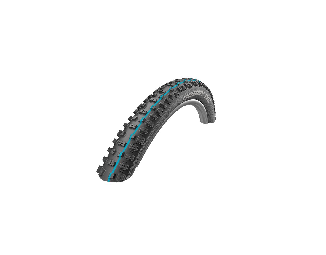 Schwalbe Nobby Nic Evo 26" Addix Folding 2.25" SnakeSkin TL-Easy SpeedGrip, Stripes blue