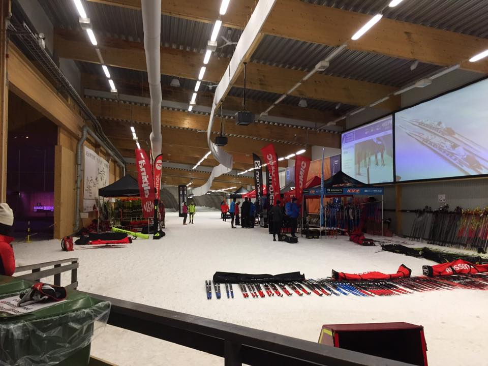 Ski&Bike Nordic på längdskidsträff i Torsby Skidtunnel & Sportcenter med test och informationsuppdatering av det senaste inför vintern