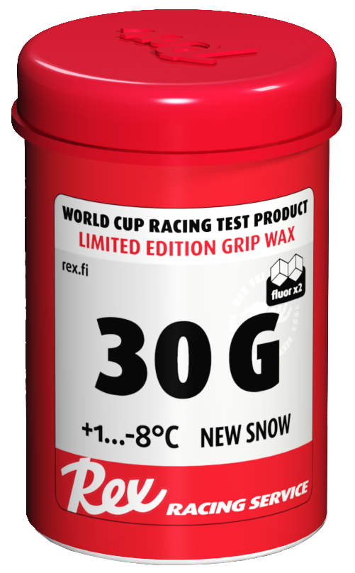 Rex Grip Wax  TK-1814 "coarse, art.snow"  -1…-15°C (Racing Service Line), 45g