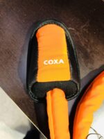 CoXa Anti frys ficka för slang med velcro (kardborrband), orange