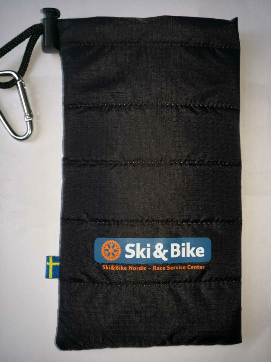 CoXa Thermo, mobilfodral, Svart med Ski&Bike Nordic logo