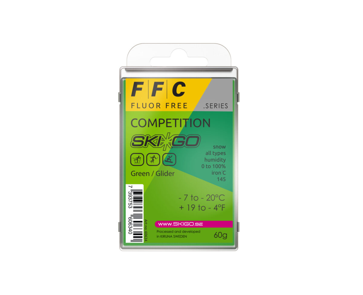 SKIGO FFC grön/green glider all snö/snow -7 - - 20, 60g