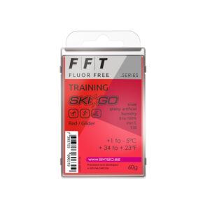 SKIGO FFT röd/red glider +1 - -5, 60g