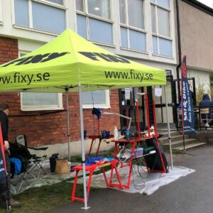 Ski&Bike Nordic på Saltsjöbadens Slalomklubbs skidbytardag