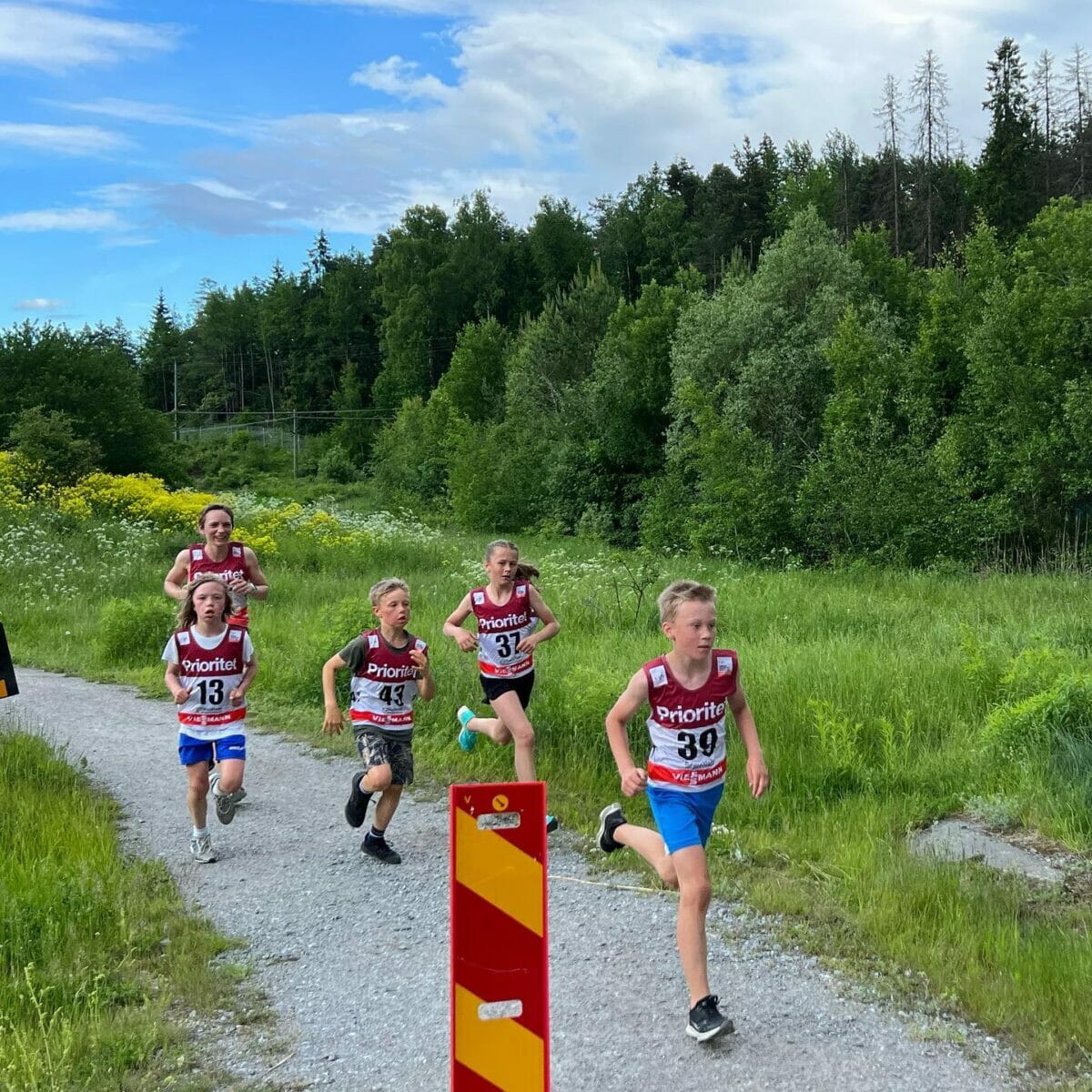 Vårsäsongsavlutning för Högdalens Högsta med KM i terränglöpning för Nacka Värmdö Skidklubb