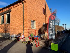 Saltsjöbadens Slalomklubbs skidbytardag